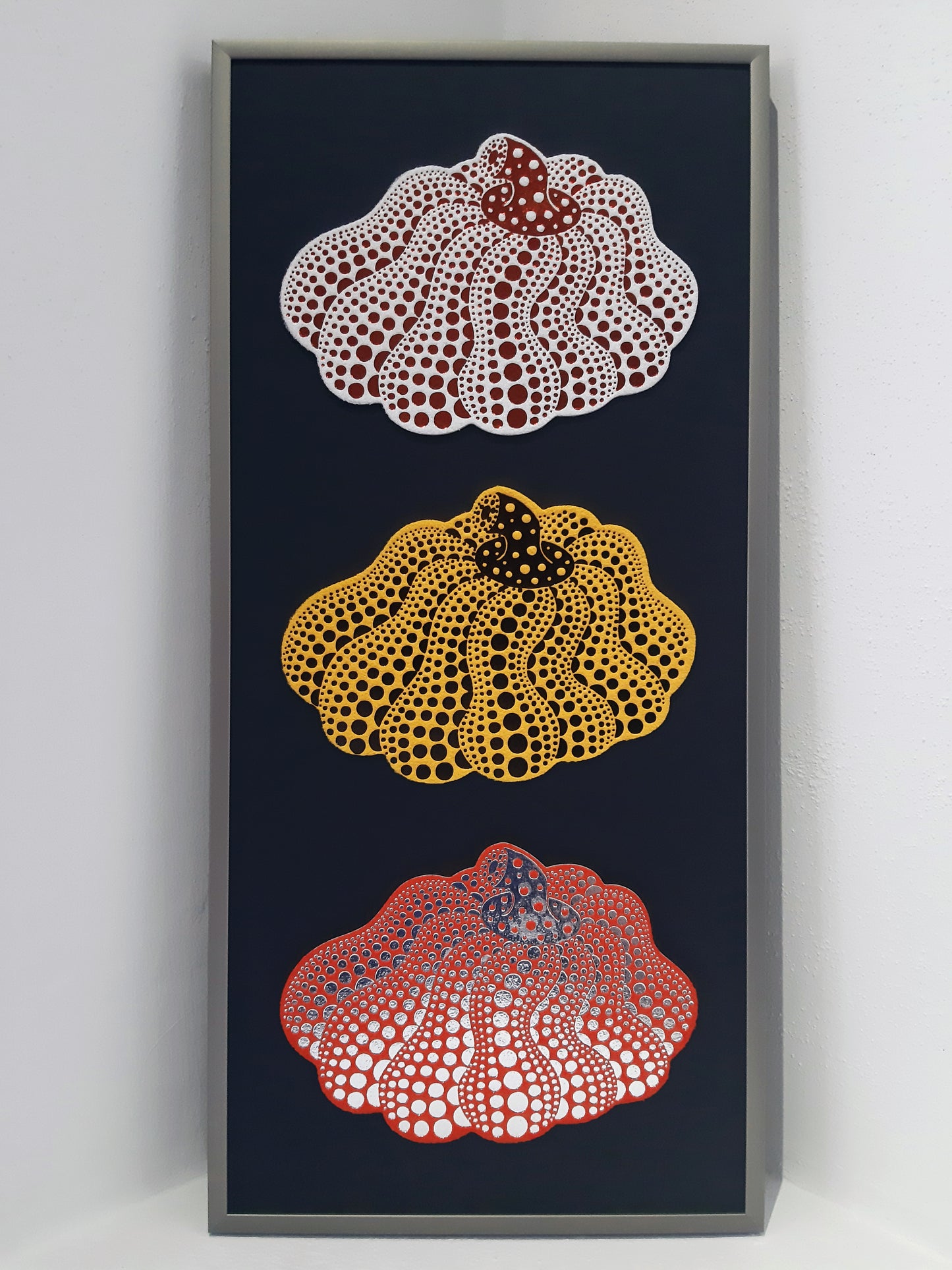 Yayoio Kusama - Trittico Pumpkin
