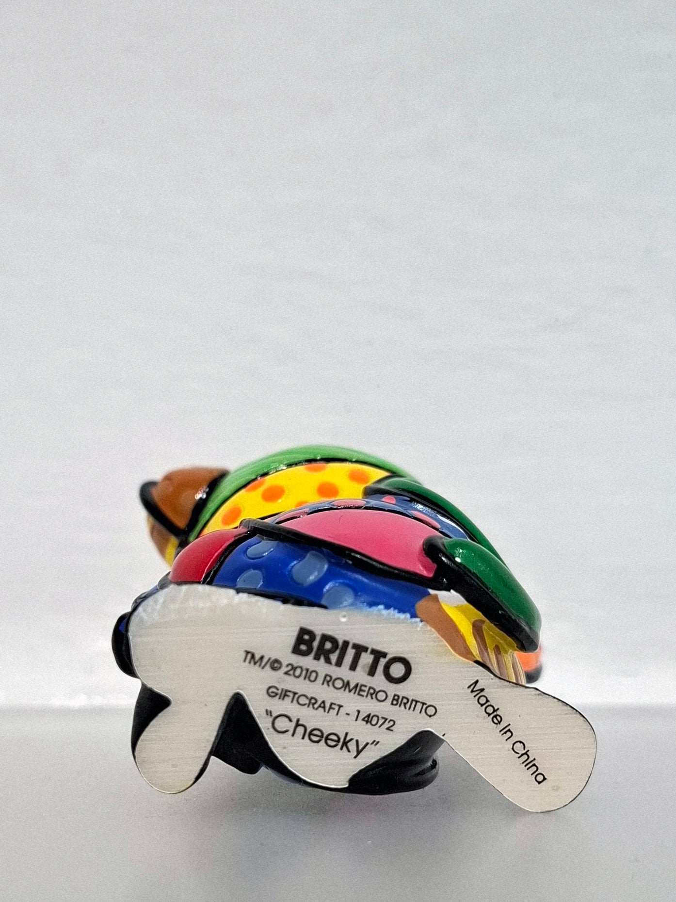 Romero Britto - figure mini animal - scimmia -Galleria Quadrifoglio