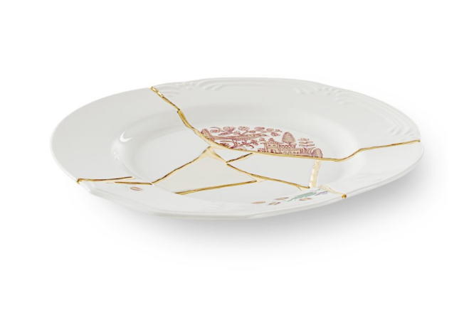 Seletti - Piatto Piano Kintsugi #1