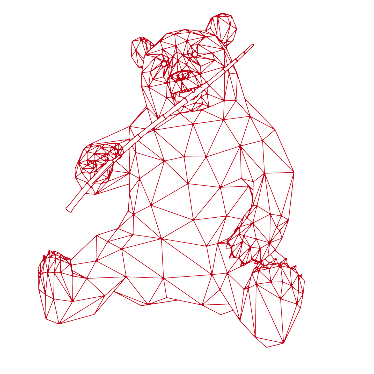 Richard_Orlinski_-_Panda_Spirit_orange_-_Galleria_Quadrifoglio_jpg