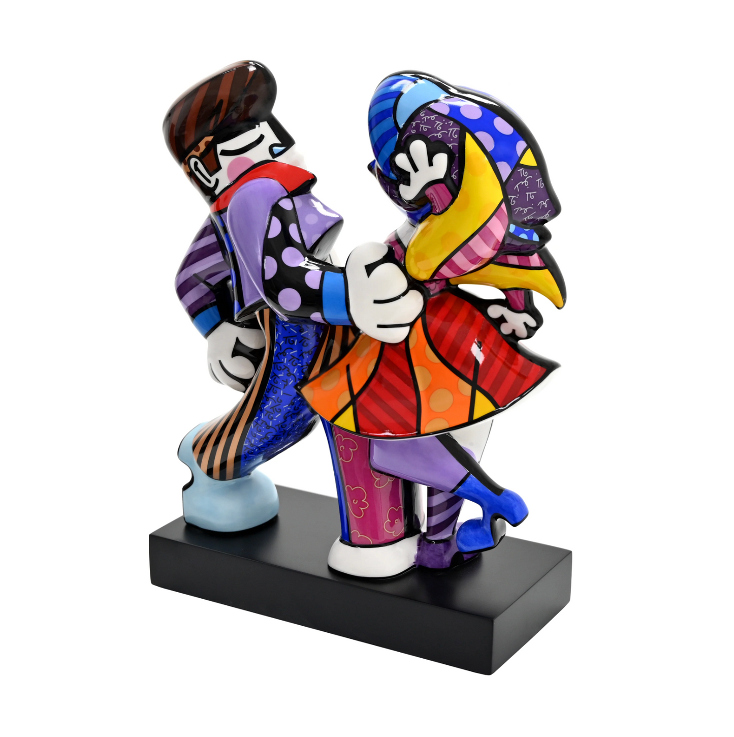 Romero Britto - Swing - Galleria d'arte Quadrifoglio