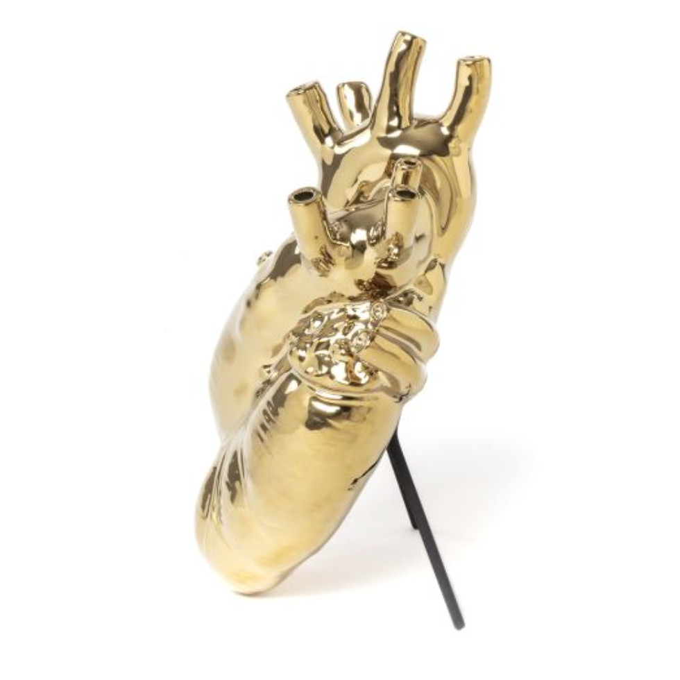Seletti - Love in bloom gold - vaso Galleria Quadrifoglio