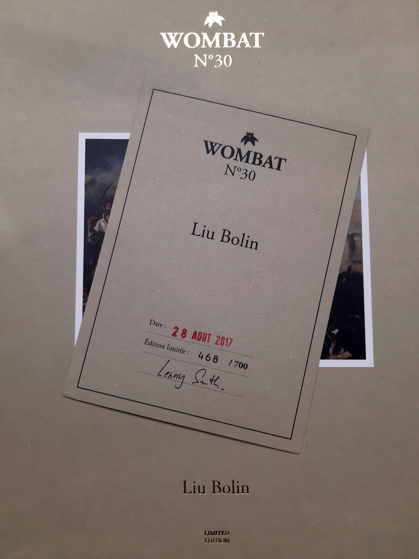 Liu Bolin - Wombat Box #30