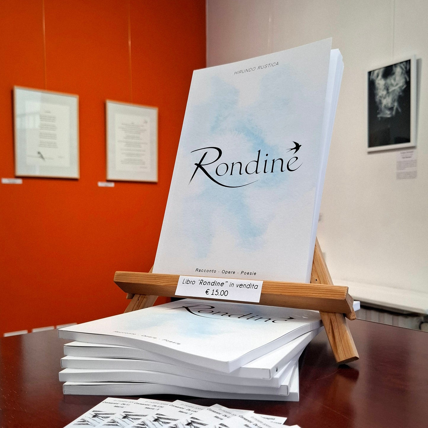 Libro Rondine - Racconto · Opere · Poesie