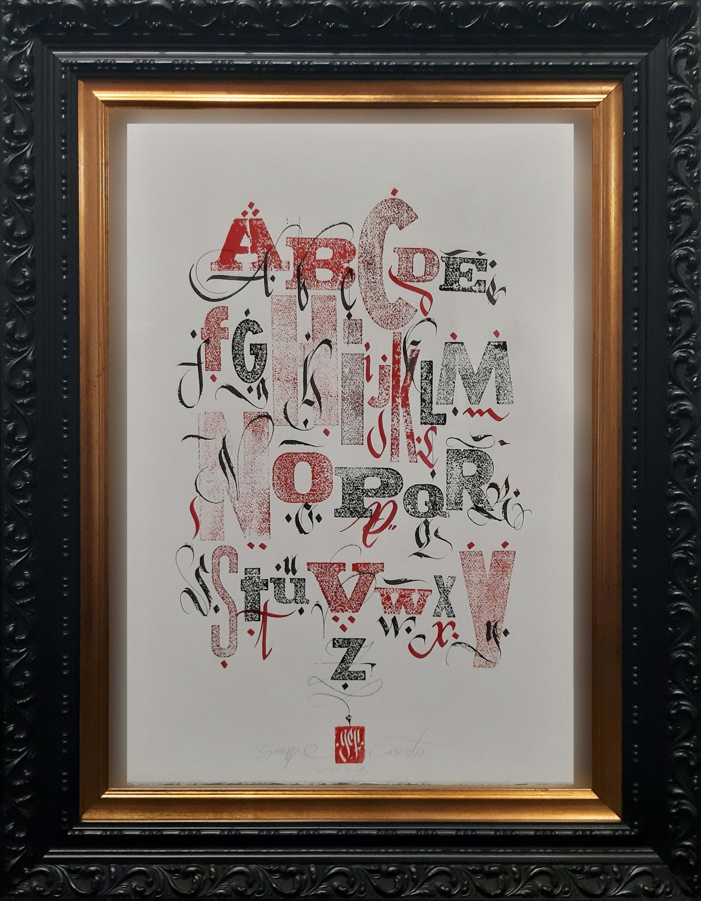 Gep Caserta - Alfabeto Tipografico