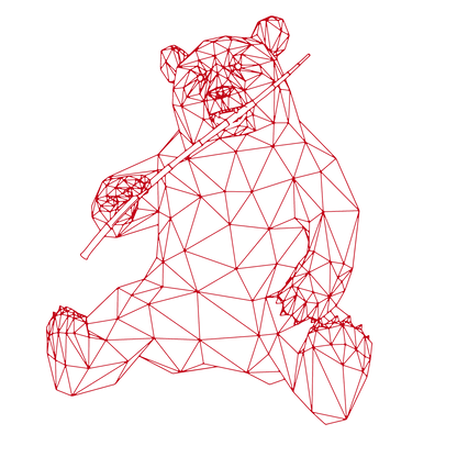 Richard_Orlinski_-_Panda_Spirit_orange_-_Galleria_Quadrifoglio_jpg