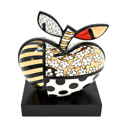 Romero Britto - Golden Big Apple