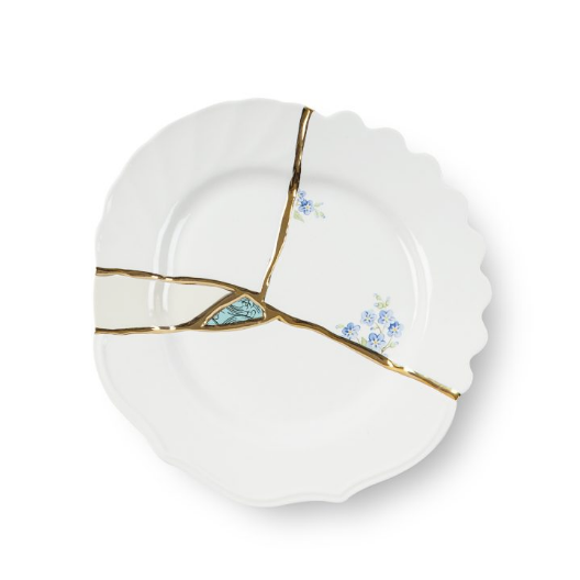 Seletti Kintsugi Piatto dessert 3å - Galleria Quadrifoglio