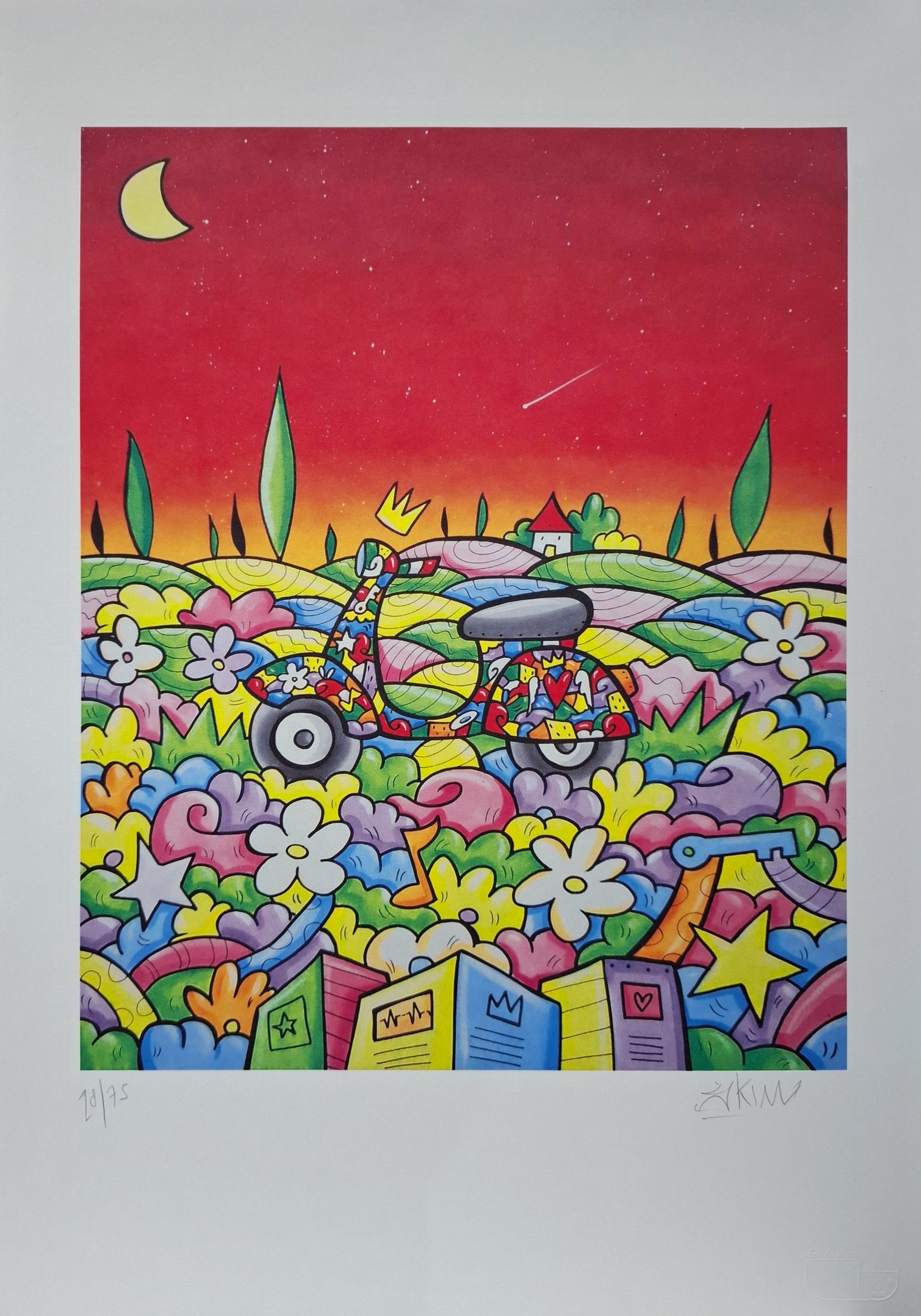 Skim-Dolcevita35x50litografia-galleria quadrifoglio rho